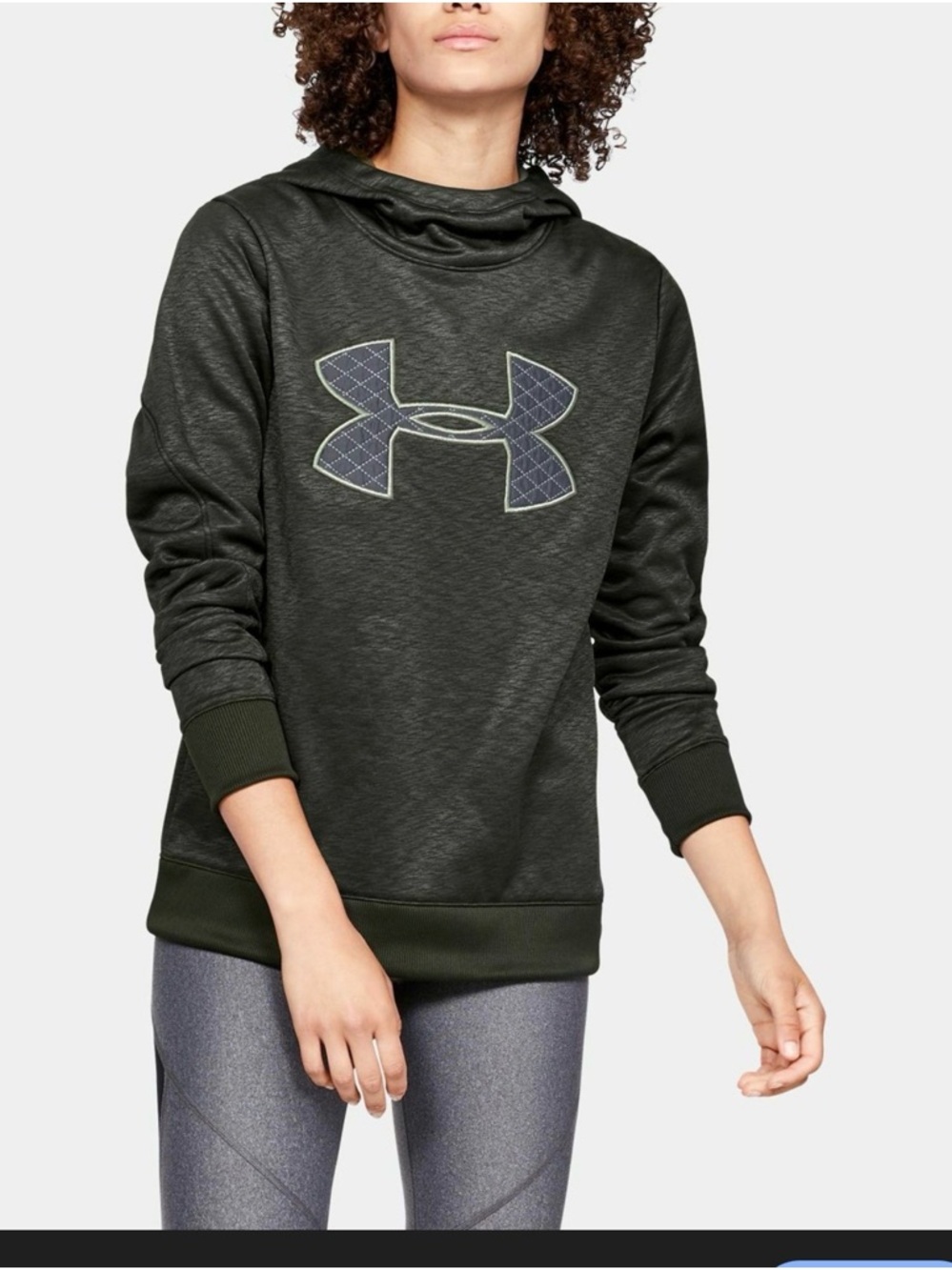 Under Armour Women’s Heathered Blue Pullover Hoodie